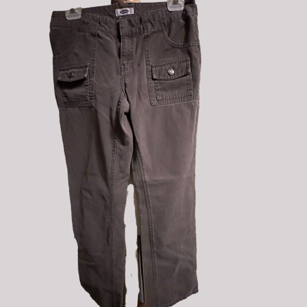 🔥 Old Navy Grey Utility Cargo Pants | Size 6